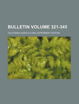 Book cover for Bulletin Volume 321-345