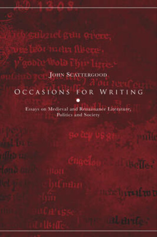 Cover of Occasions for Writing