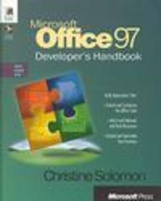 Book cover for Developing Applications with Microsoft Office 97