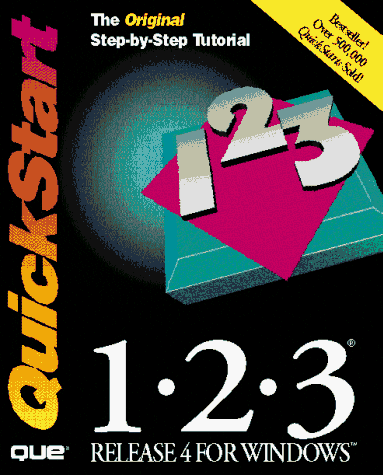 Book cover for 1-2-3 Release 4.0 for Windows Quickstart