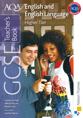 Book cover for AQA GCSE English and English Language Higher Tier Teacher's Book