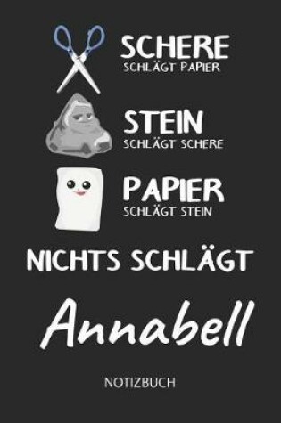 Cover of Nichts schlagt - Annabell - Notizbuch