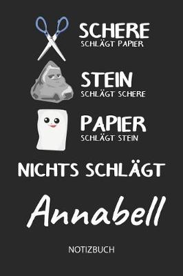 Book cover for Nichts schlagt - Annabell - Notizbuch