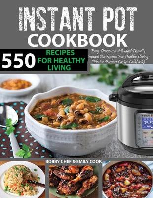 Book cover for 550Instant PotRecipes Cookbook