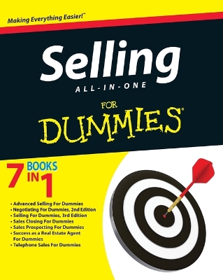 Book cover for Selling All-in-One For Dummies