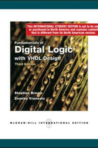 Cover of Fundamentals of Digital Logic with VHDL Design with CD-ROM