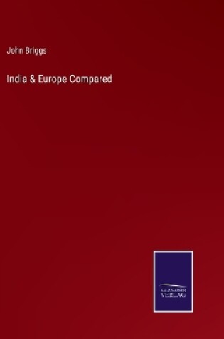 Cover of India & Europe Compared