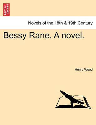 Book cover for Bessy Rane. a Novel.