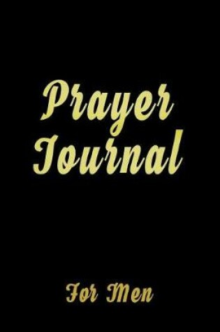 Cover of Prayer Journal For Men