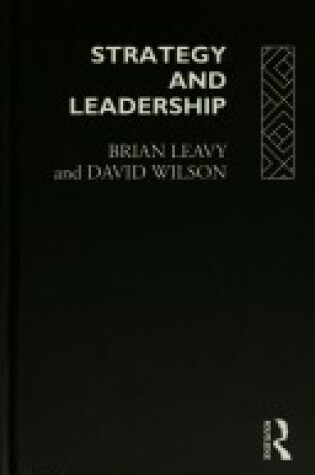 Cover of Strategy and Leadership