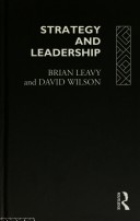 Book cover for Strategy and Leadership