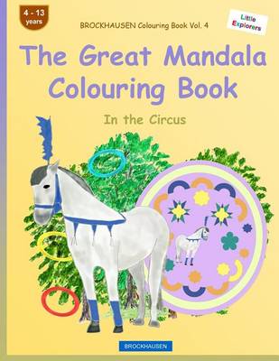 Book cover for BROCKHAUSEN Colouring Book Vol. 4 - The Great Mandala Colouring Book