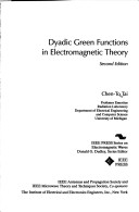 Cover of Dyadic Green Functions in Electromagnetic Theory