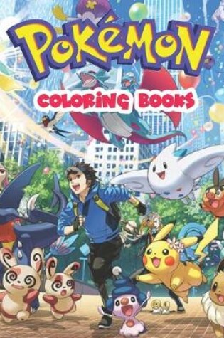 Cover of Pokemon Coloring Books.