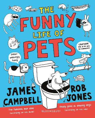 Book cover for The Funny Life of Pets