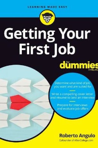 Cover of Getting Your First Job For Dummies