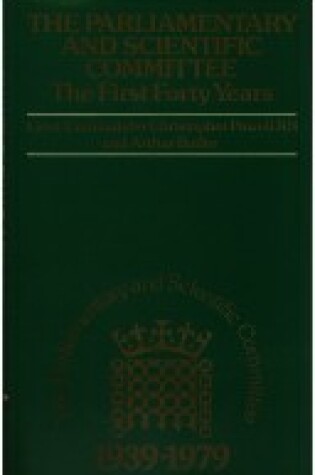 Cover of Parliamentary and Scientific Committee