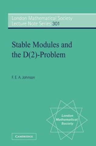 Cover of Stable Modules and the D(2)-Problem