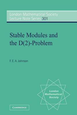 Book cover for Stable Modules and the D(2)-Problem