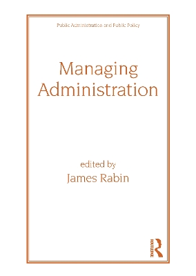 Book cover for Managing Administration