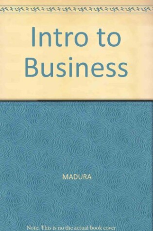 Cover of Intro to Business