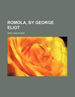 Book cover for Romola, by George Eliot