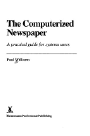 Cover of The Computerized Newspaper