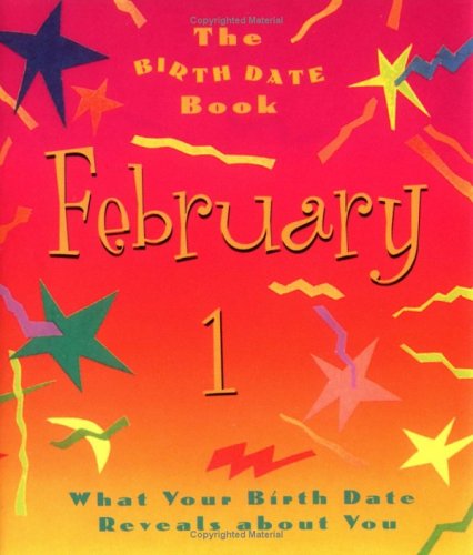 Book cover for The Birth Date Book February 1