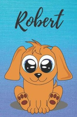 Cover of Robert dog coloring book / notebook / journal / diary