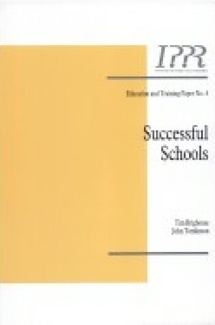 Cover of Successful Schools