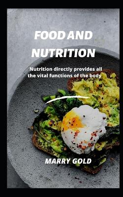 Book cover for food and nutrition