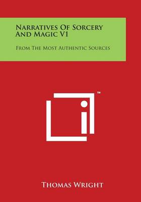 Book cover for Narratives Of Sorcery And Magic V1