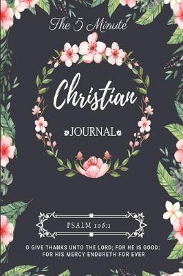 Book cover for The 5 Minute Christian Journal