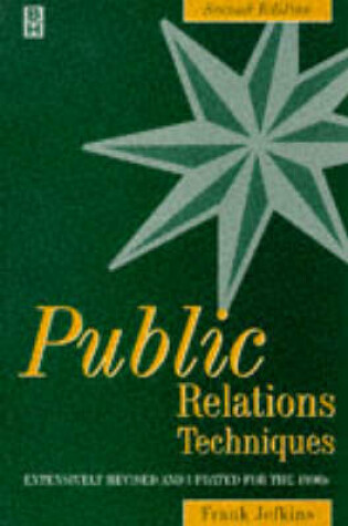 Cover of Public Relations Techniques