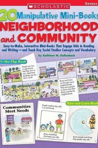 Cover of 20 Manipulative Mini-Books: Neighborhood and Community