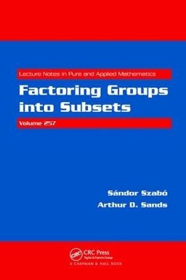 Book cover for Factoring Groups into Subsets