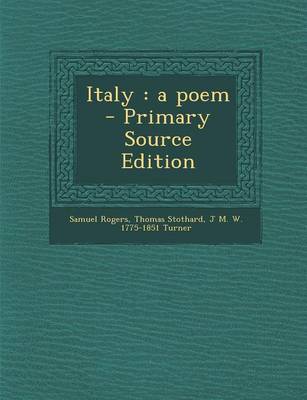 Book cover for Italy