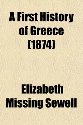 Book cover for A First History of Greece