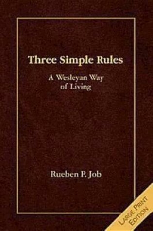 Cover of Three Simple Rules [large Print]