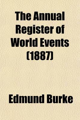 Book cover for The Annual Register of World Events (Volume 128); A Review of the Year