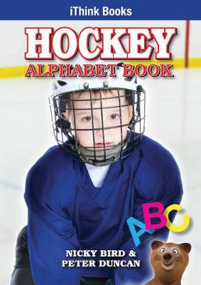 Book cover for Hockey Alphabet Book