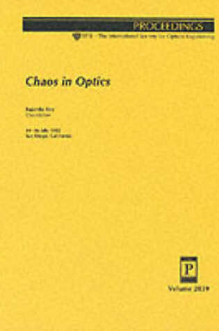 Cover of Chaos In Optics