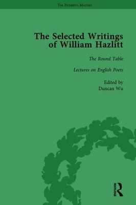 Book cover for The Selected Writings of William Hazlitt Vol 2