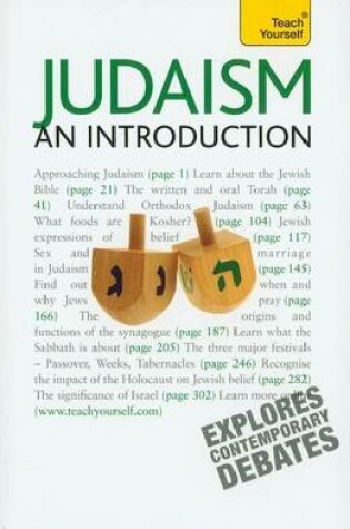 Cover of Judaism - An Introduction: Teach Yourself