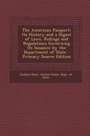 Cover of The American Passport