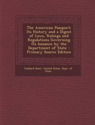 Book cover for The American Passport