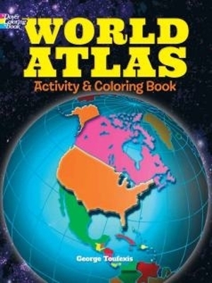 Book cover for World Atlas Activity and Coloring Book