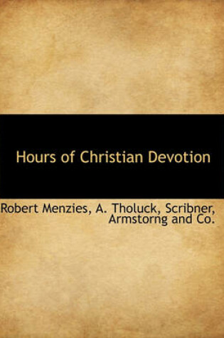 Cover of Hours of Christian Devotion