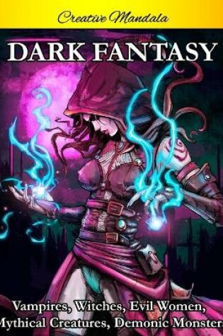 Cover of Dark Fantasy Coloring Book