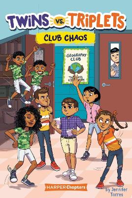 Book cover for Twins vs. Triplets #4: Club Chaos